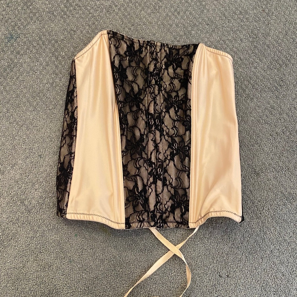 Yellow and Black corset